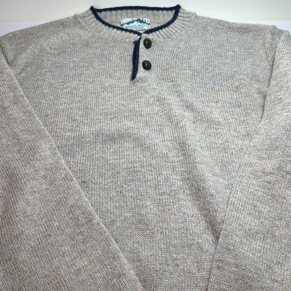 Woolrich store wool sweater